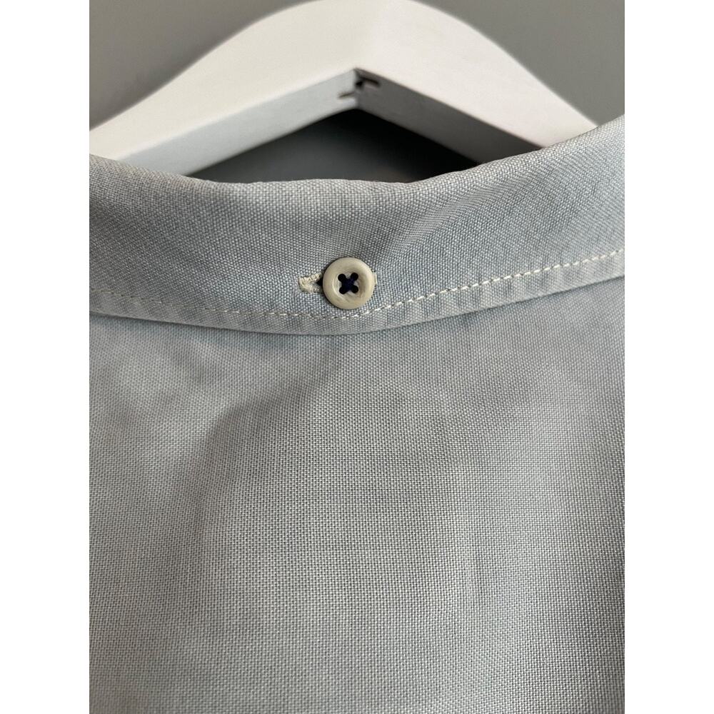 Tommy Bahama Jeans Coastal Grandpa Sage Grey Roll-Sleeve Shirt Mens XL Resort - Picture 8 of 9
